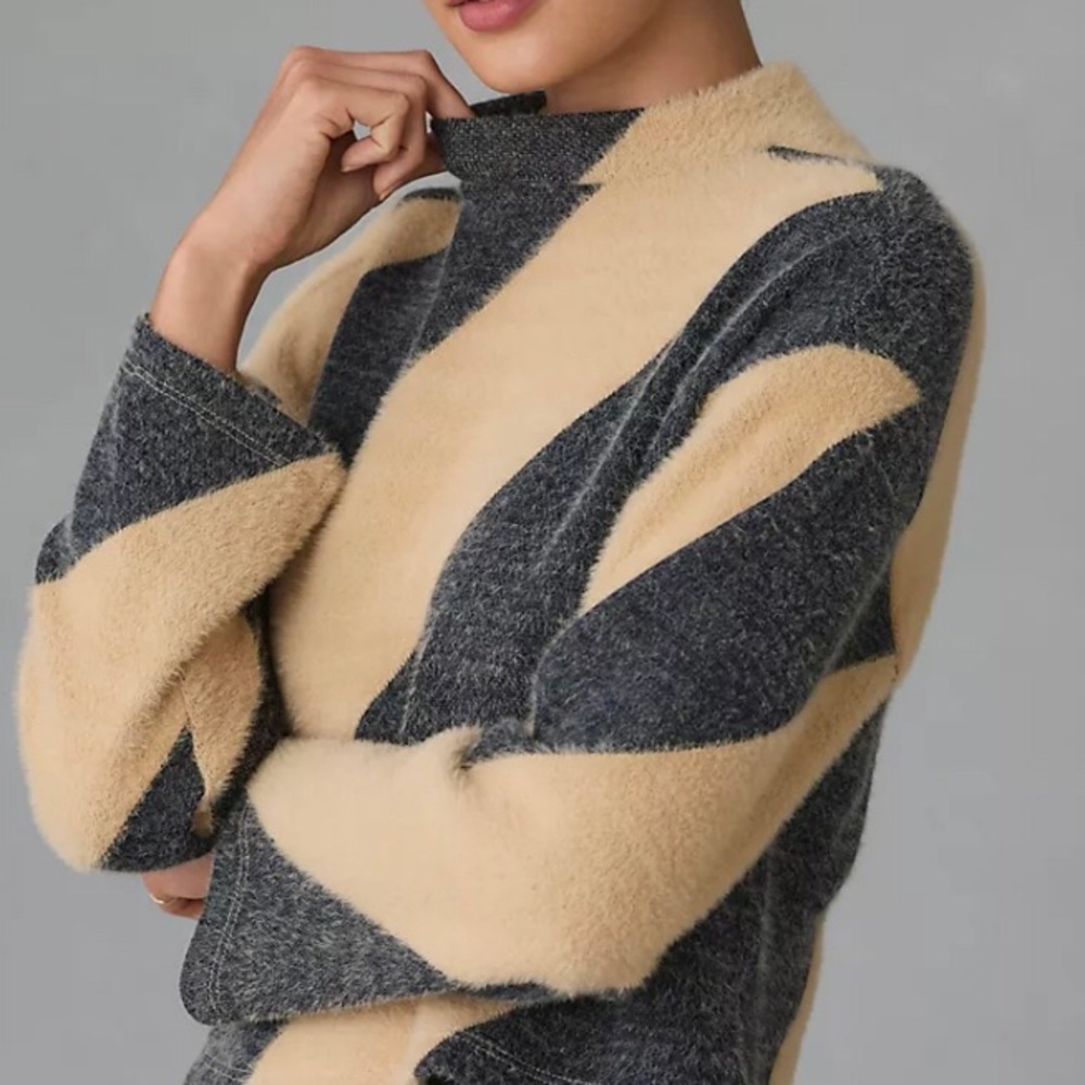 Anthropologie Maeve mock neck sweater, NWT